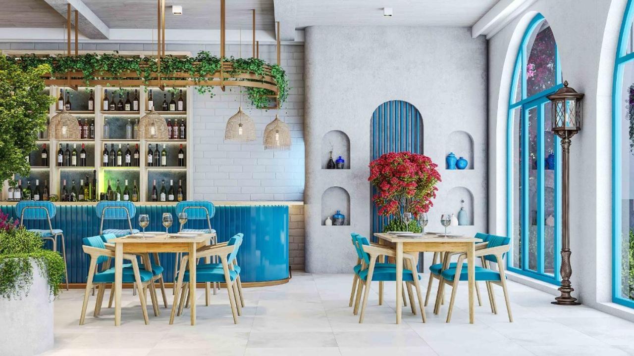 Santorini Blue Hotell Negombo Exteriör bild